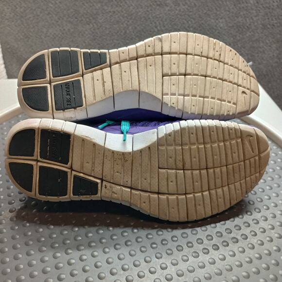 Nike Free Flyknit Chukka Women’s Athletic Purple Running Sneaker - Picture 6 of 6
